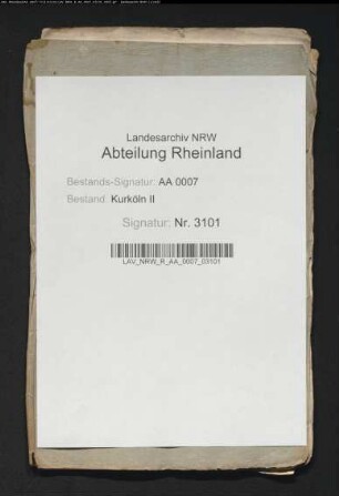 Hohes weltliches Gericht zu Bonn gegen hohes weltliches Gericht zu Köln wegen der Appellationen am Gericht zu Kaiserswerth