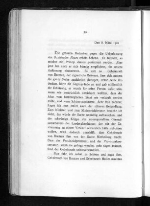 Den 8. März 1901