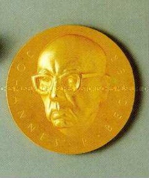 Johannes R. Becher-Medaille in Gold, Kulturbund der DDR