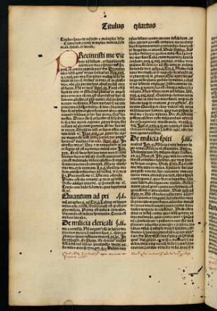 67v-76r, Titulus IIII. de militibus et multiplici bello.