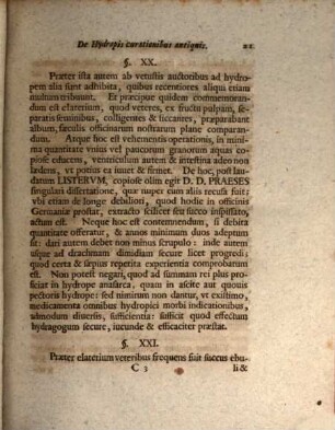 Diss. inaug. med. de hydropis curationibus antiquis