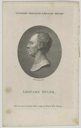 Bildnis des Leonard Euler