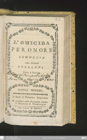 L' omicida per onore
