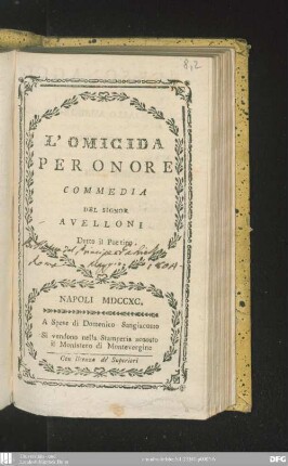 L' omicida per onore