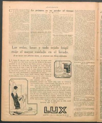 Lo primero es no perder el tiempo