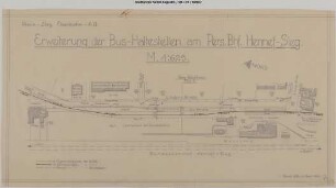 Hennef Personenbahnhof: Erweiterung der Omnibushaltestellen am Personenbahnhof Hennef/Sieg