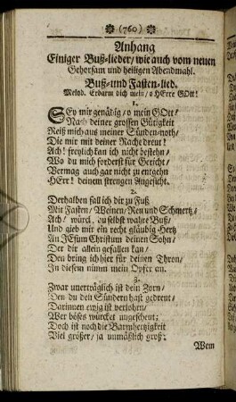 [Buß-Lieder.]