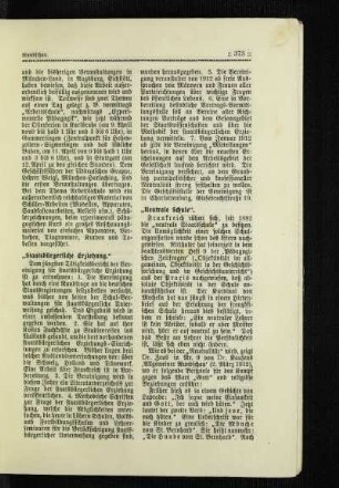 "Staatsbürgerliche Erziehung"