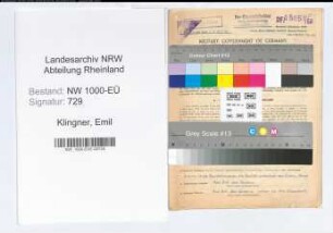 Entnazifizierung Emil Klingner, geb. 03.04.1898 (Lehrer)