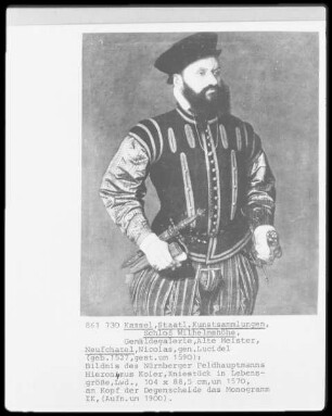 Bildnis des Nürnberger Feldhauptmanns Hieronymus Koler