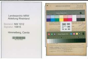 Entnazifizierung Carola Himmelberg , geb. 11.07.1907 (Lehramtsanwaerterin)