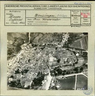 Monzingen, Stadtkern