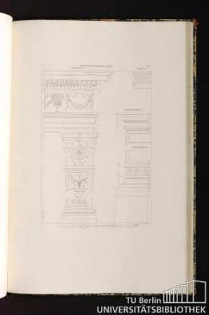 Pl. 6. Détails Du Tombeau De Castro.