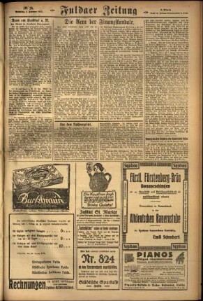 Zweite Ausgabe vom Sonntag, den 01. Februar 1925.