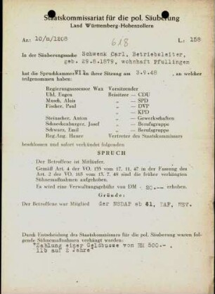 Schwenk, Carl
