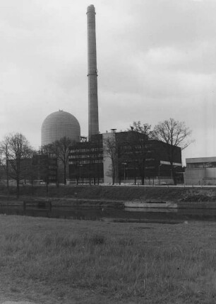 Wasserentnahmebauwerk für Kühlwasser des alten Kernfkraftwerks Lingen/Ems