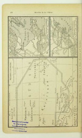 Die deutschen Kolonien in der Südsee und in CHina: Marianen und Karolinen