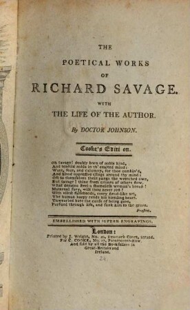 Poetical works