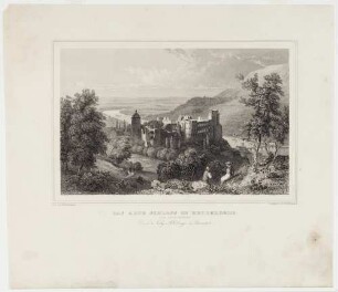 Heidelberger Schloss von Südosten
