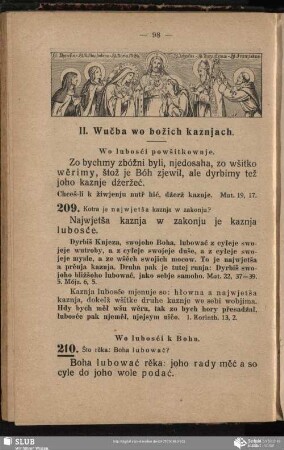 II. Wučba wo božich kaznjach