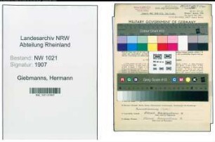 Entnazifizierung Hermann Giebmanns , geb. 14.03.1915 (Kaufm.angest.)