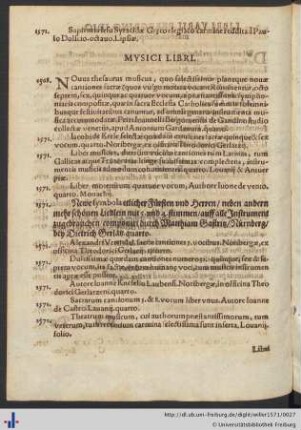Mvsici Libri.