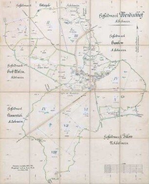 N° ; Hoffeldmark Wendischhof. A. Schwerin