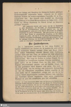 Die Landesherren