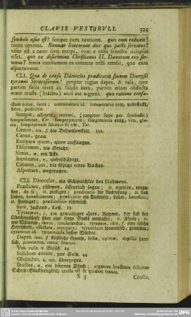 CLI. Qua de causa Dámocles praedicavit sortem Dionysii tyranni Syracusarum?