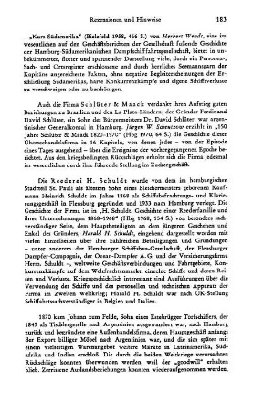 Wendt, Herbert :: Kurs Südamerika : Bielefeld, 1958
