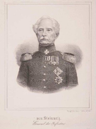Bildnis von Karl Friedrich von Steinmetz (1796-1877)