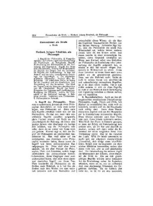 Herbart, Johann Friedrich, als Philosoph