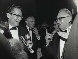 Oper Empfang, 5.10.65, Prof. [Werner] Stein, Gustav Rudolf Sellner