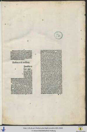 De iudiciis.