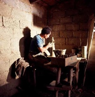 Chios. Töpfer in Armólia