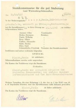 Blaich, Paula
