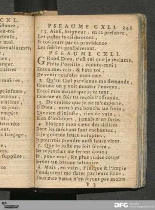 [Pseaume CXLI. bis CL.]