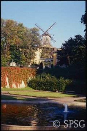 Potsdam, Park Sanssouci, Parterre Große Fontäne.