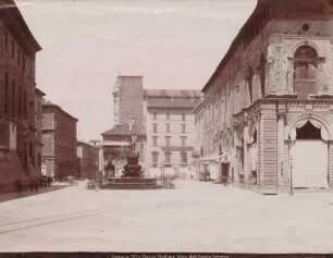 Piazza del Nettuno in Bologna