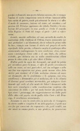 Storia della sollevazione di Urbino contro il duca Guidobaldo II Feltrio della Rovere dal 1572 al 1574 da Documenti ined. dell' Archiv