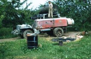 Fotografie: Exkursion/Studienreise, Sonderfahrzeug, LKW