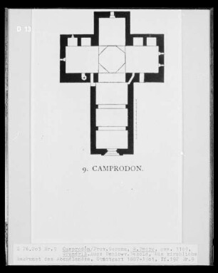 Camprodon, San Pedro, Grundriss