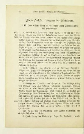 Fünfte Periode. Ausgang des Mittelalters