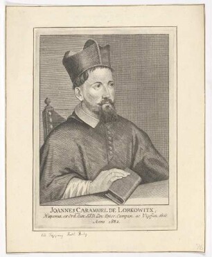 Bildnis des Joannes Caramuel de Lobkowitz