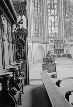 Stendal. Dom St. Nikolaus, Inneres, Chorgestühl