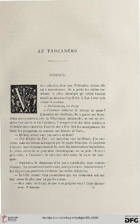 2. Pér. 18.1878: Au Trocadéro : causerie