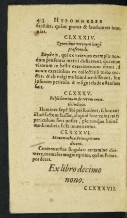 Ex libro decimo nono.