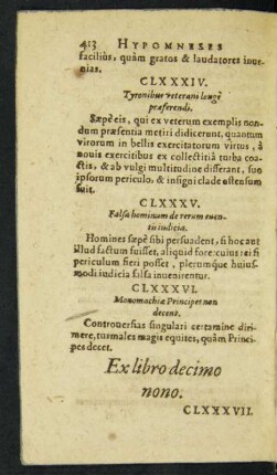 Ex libro decimo nono.