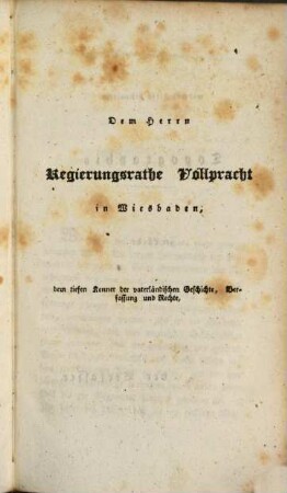 Historische Topographie des Herzogthums Nassau