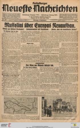 Nr. 257-280 (2. November 1936 - 30. November 1936)